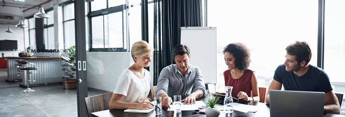 Business team meeting